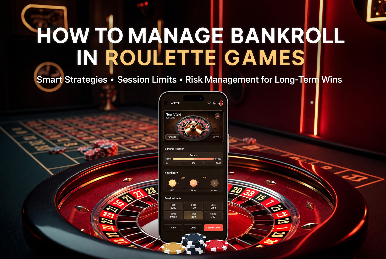 How to Manage Bankroll in Roulette Games